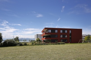 Nordfassade mit Ausblick Nordfassade mit Ausblick