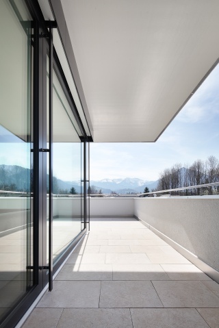 Terrasse im Obergeschoss Terrasse im Obergeschoss