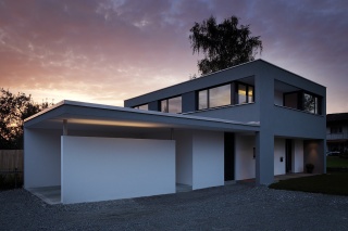 Carport bei Nacht Carport bei Nacht