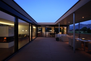 Terrasse bei Nacht Terrasse bei Nacht